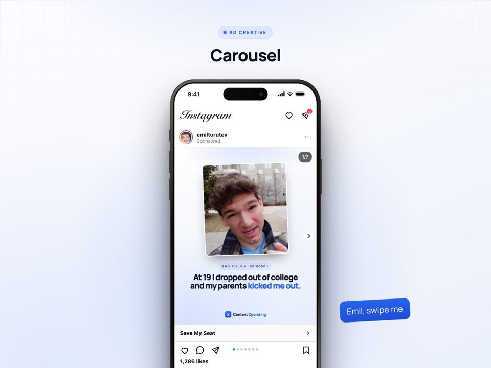 Carousel preview