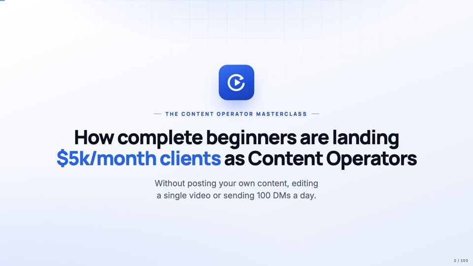 Webinar presentation preview
