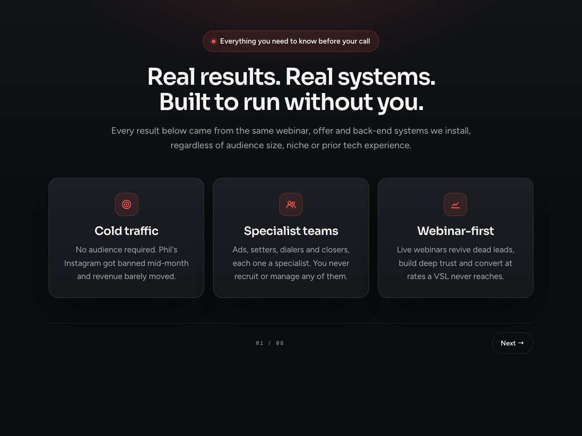 Real results, real systems preview