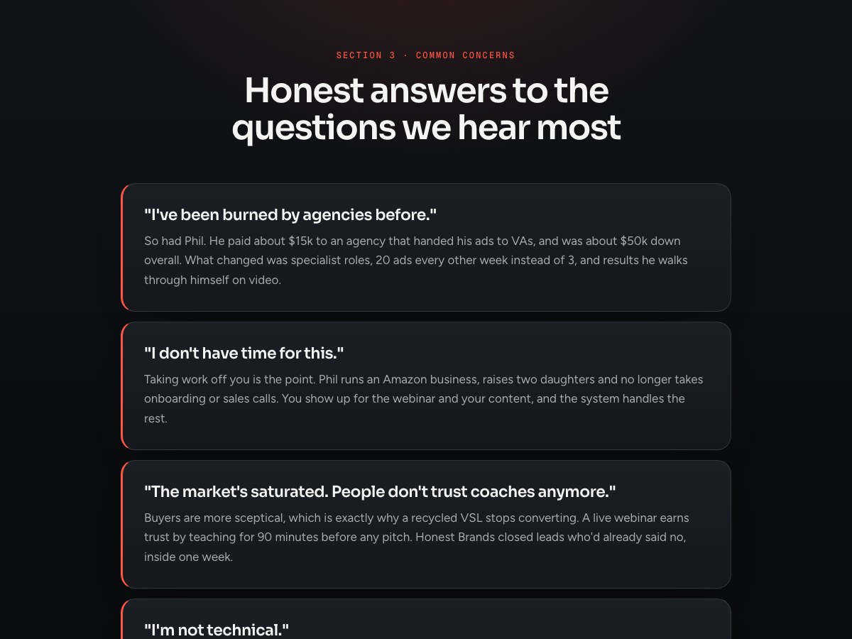 Honest answers preview